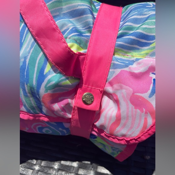 Lilly Pulitzer Beach Mat Splash Into Summer Beach Pool Roll Up Mat Pillow Yoga - Picture 5 of 16